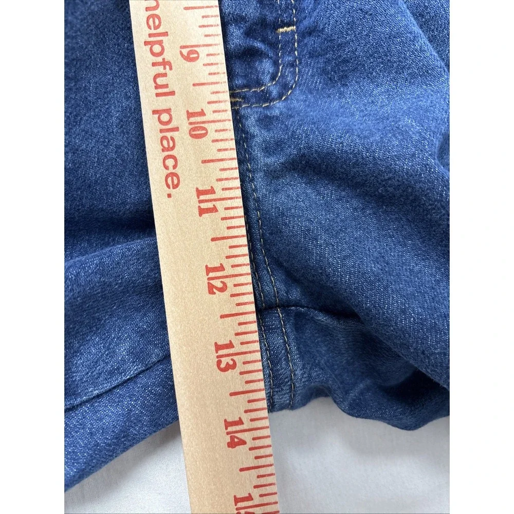 Wrangler Straight Leg Jeans Mens 40X30 Blue Medium Wash Regular Fit 85900DW